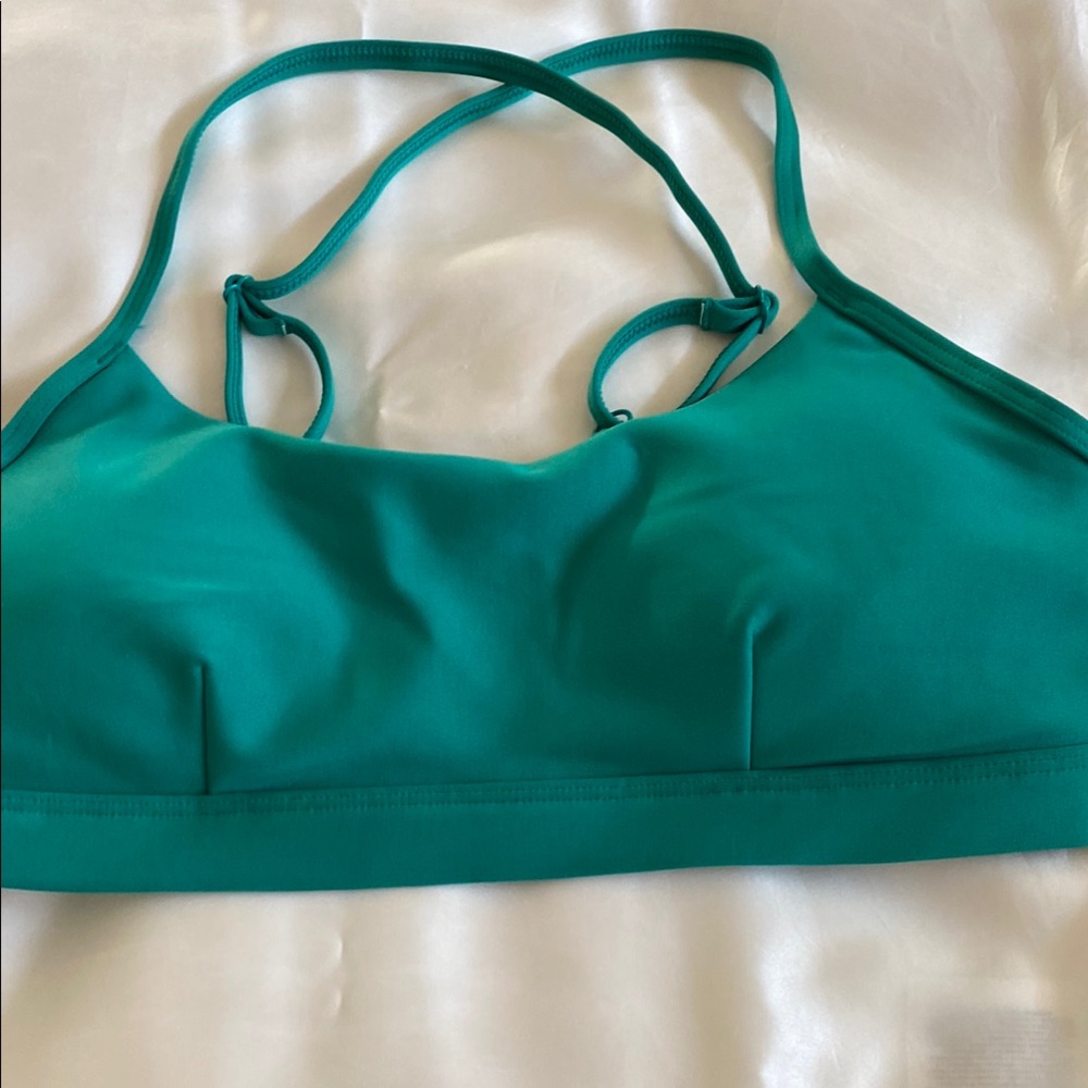 ALO Yoga Green Bra